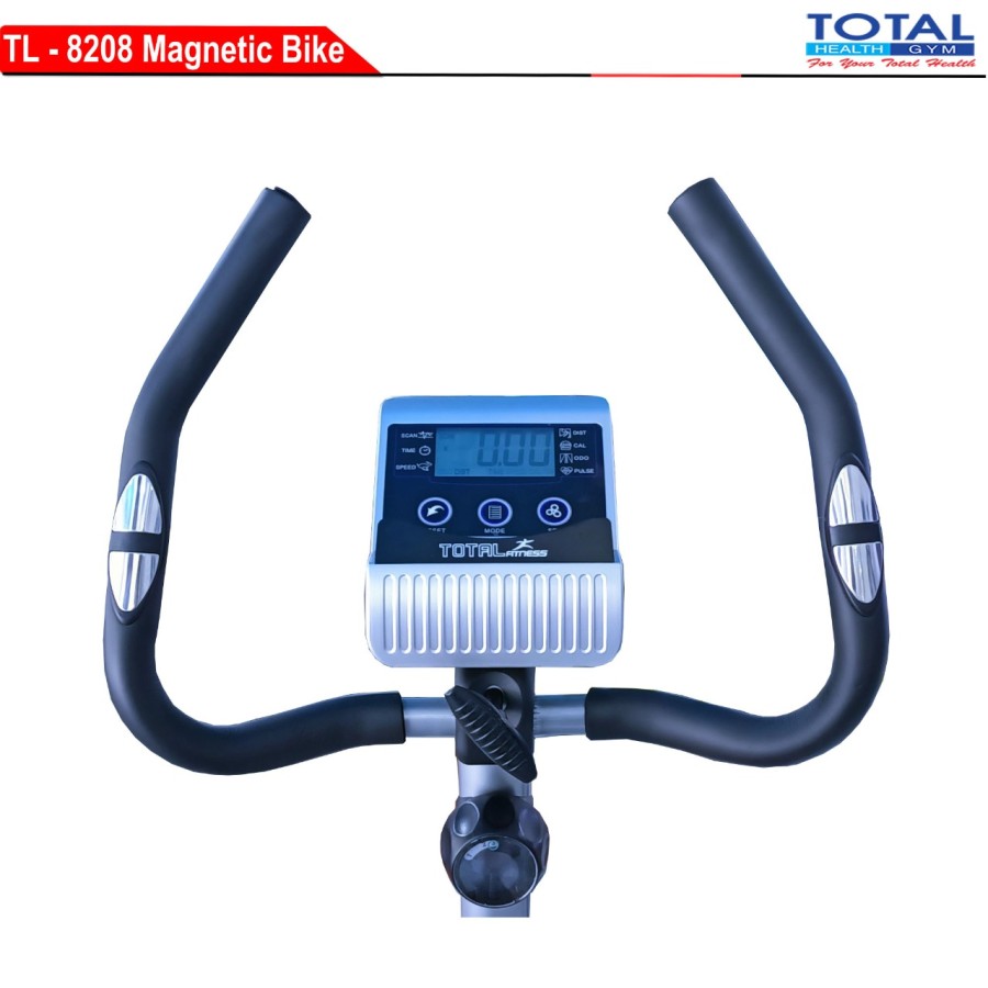 TOTAL GYM - New Alat Olahraga Gym Sepeda Statis Fitness Total TL 8208 RC Magnetic Static Bike Cardio - Image 5