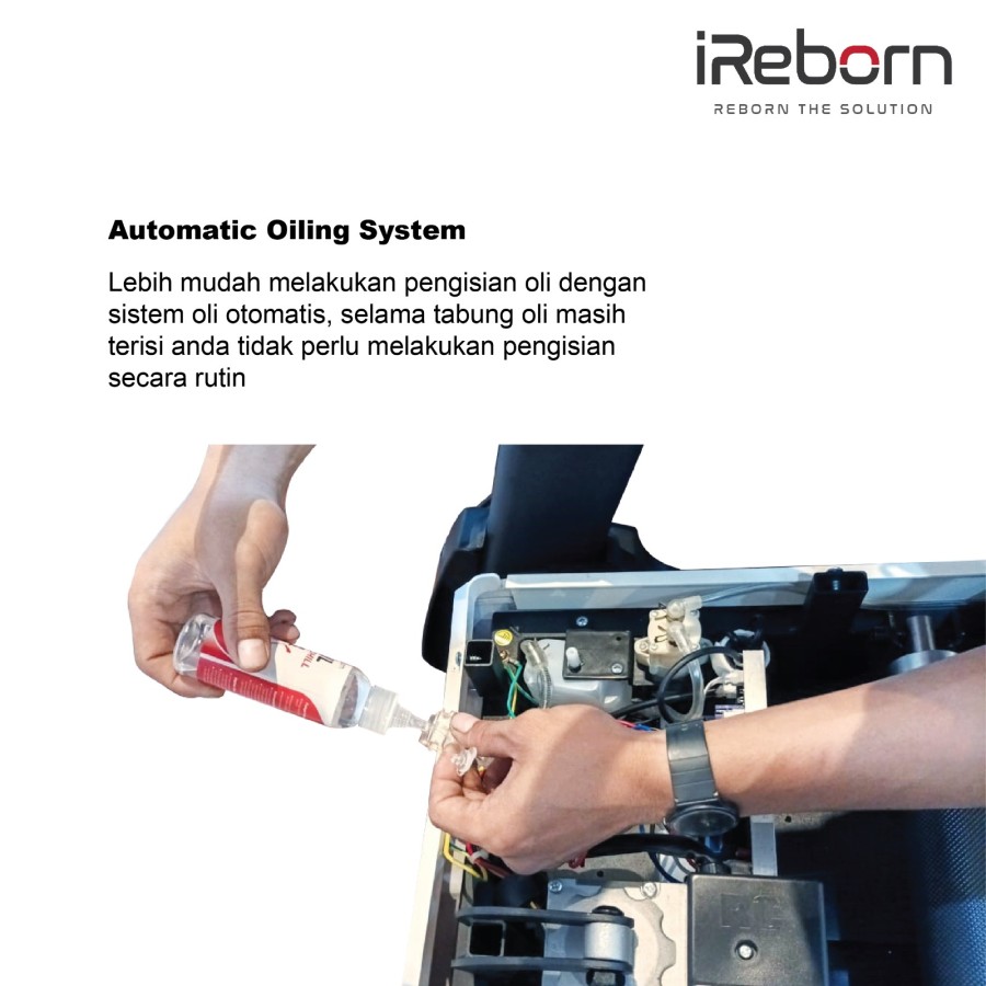 IREBORN - New Alat Olahraga Fitness Gym Walking Pad Treadmill Listrik Elektrik iReborn Florence Auto Incline - Image 2