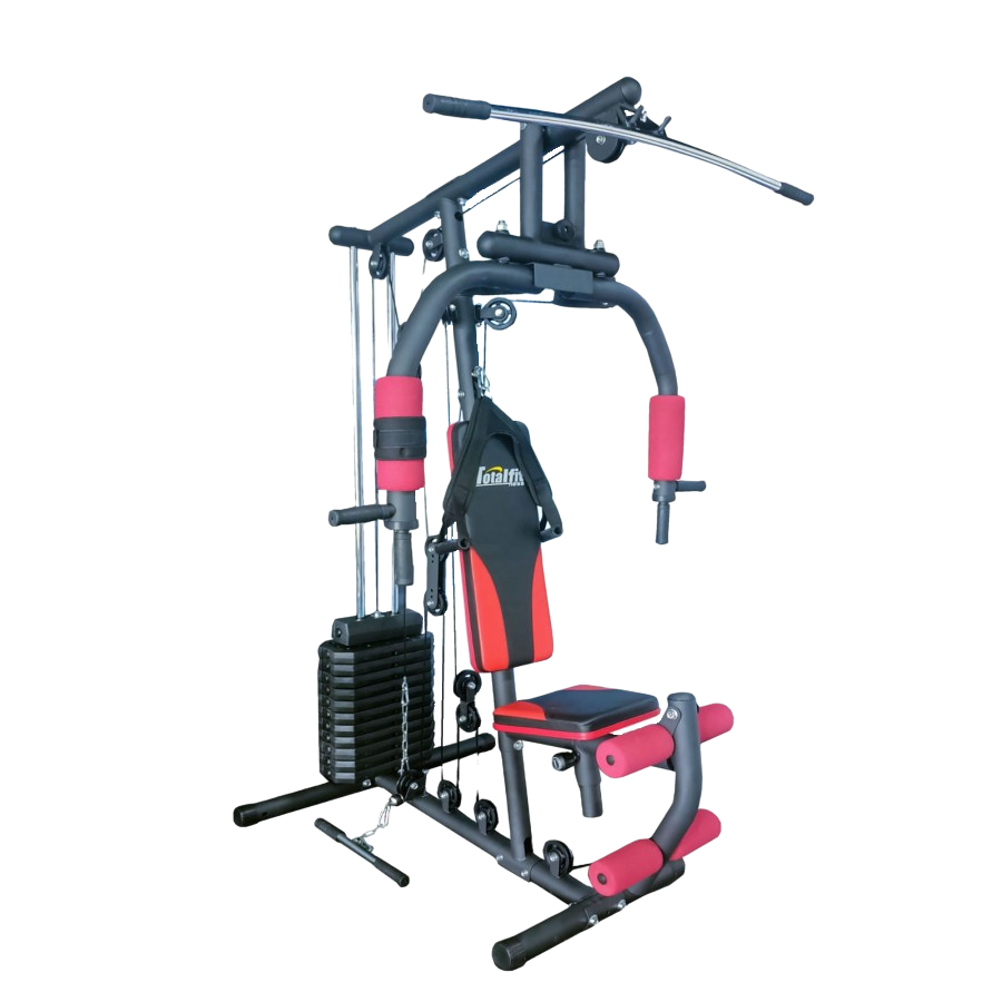 TOTAL GYM - New Alat Olahraga Gym Fitness Total Homegym 1 Sisi TL HG 001 Plus Beban 75 Kg