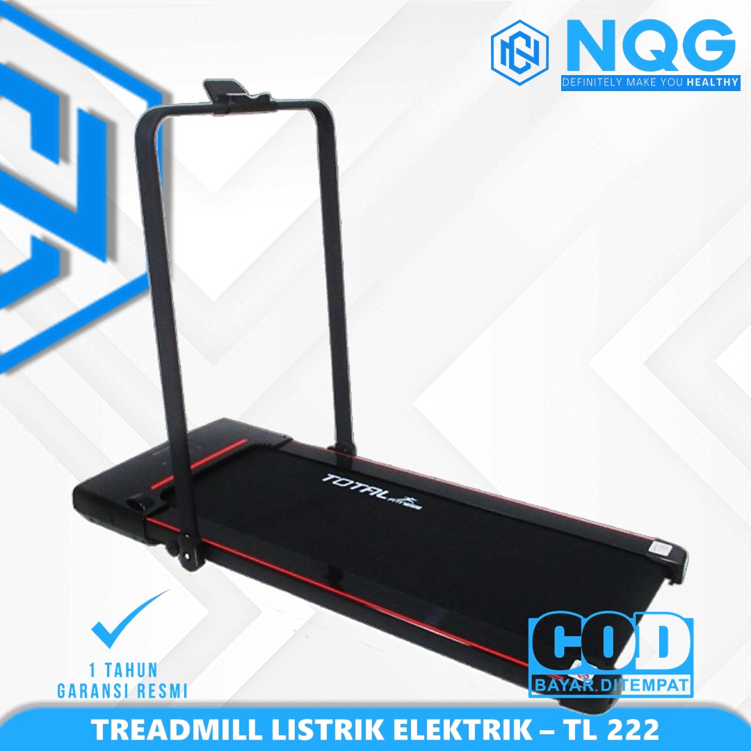 TOTAL GYM - New Alat Olahraga Fitness Gym Walking Pad Smart Treadmill Listrik Elektrik TL 222