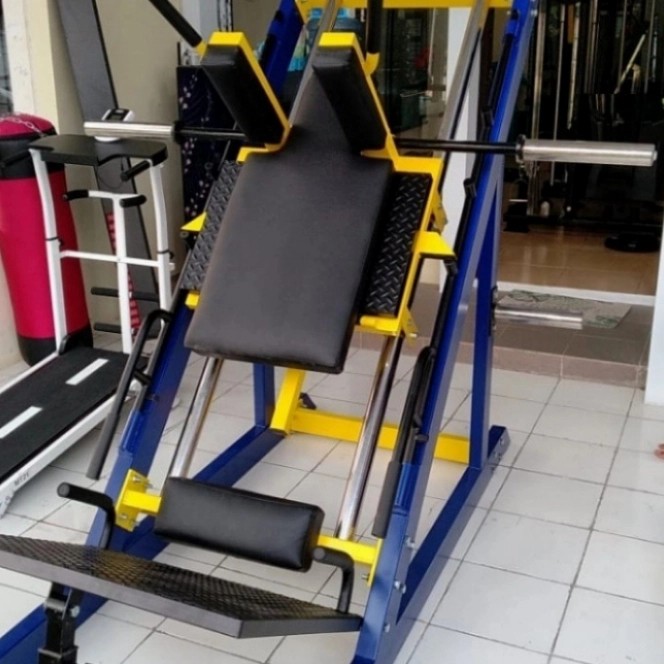 LIFESPORTS - New Alat Olahraga Fitness Gym Angled Leg Press Machine Komersial - Image 3