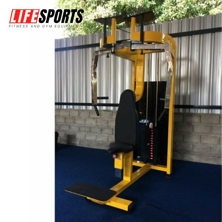 LIFESPORTS - New Alat Olahraga Fitness Gym Butterfly Peck Deck And Back Machine 2in1 Commercial Use Plus Beban - Image 5