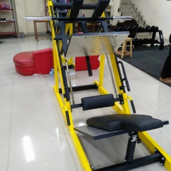 LIFESPORTS - New Alat Olahraga Fitness Gym Angled Leg Press Machine Komersial - Image 6