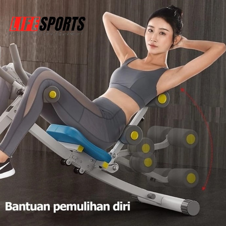 LIFESPORTS - New Alat Olahraga Fitness Gym Abdominal Coaster Ab Coaster Original Pengecil Perut - Image 5