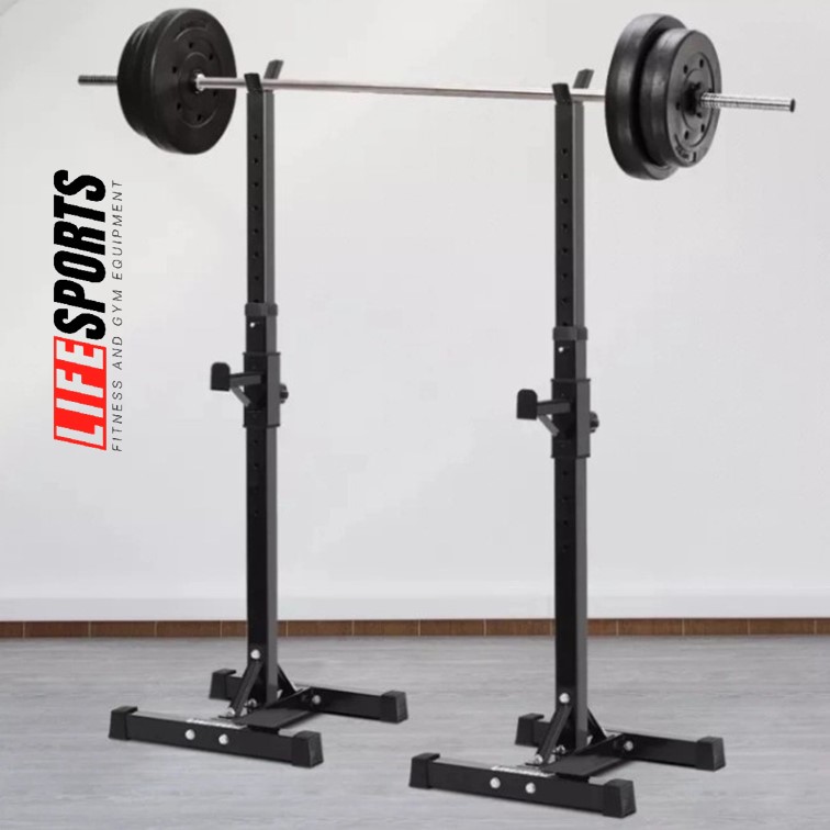 LIFESPORTS - New Alat Olahraga Fitness Gym Squat Rack Bench BM Original - Image 7