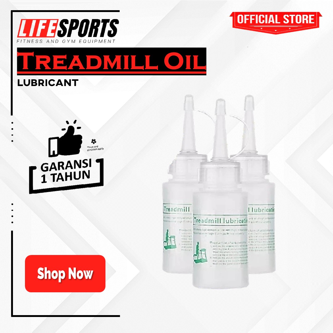 LIFESPORTS - New Alat Olahraga Oil Pelumas Treadmill Import 3pcs Original Oil Treadmill Oli Treadmill - Image 2