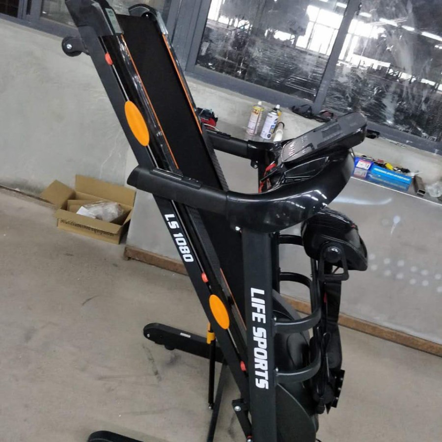 LIFESPORTS - New Alat Olahraga Fitness Gym Walking Pad Treadmill Listrik Elektrik Lifesports LS 1080 Auto Incline - Image 7