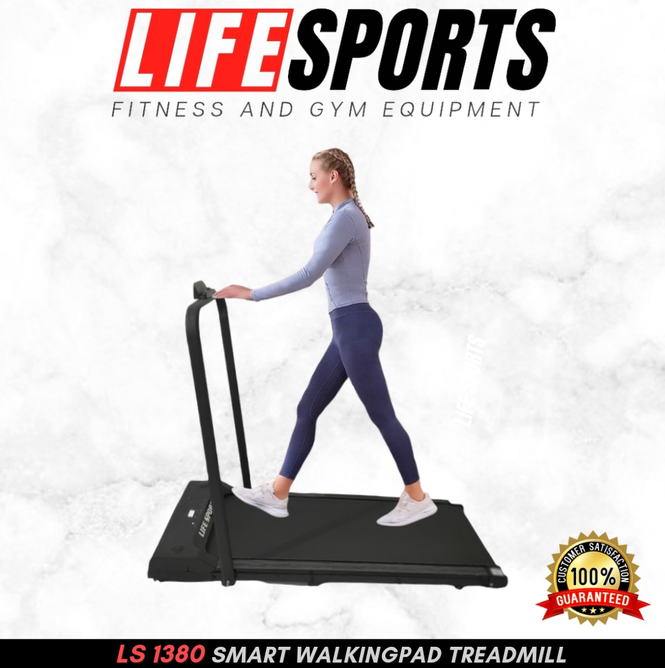 LIFESPORTS - New Alat Olahraga Fitness Gym Smart Walking Pad Treadmill Listrik Elektrik Lifesports Handle LS 1380 - Image 3