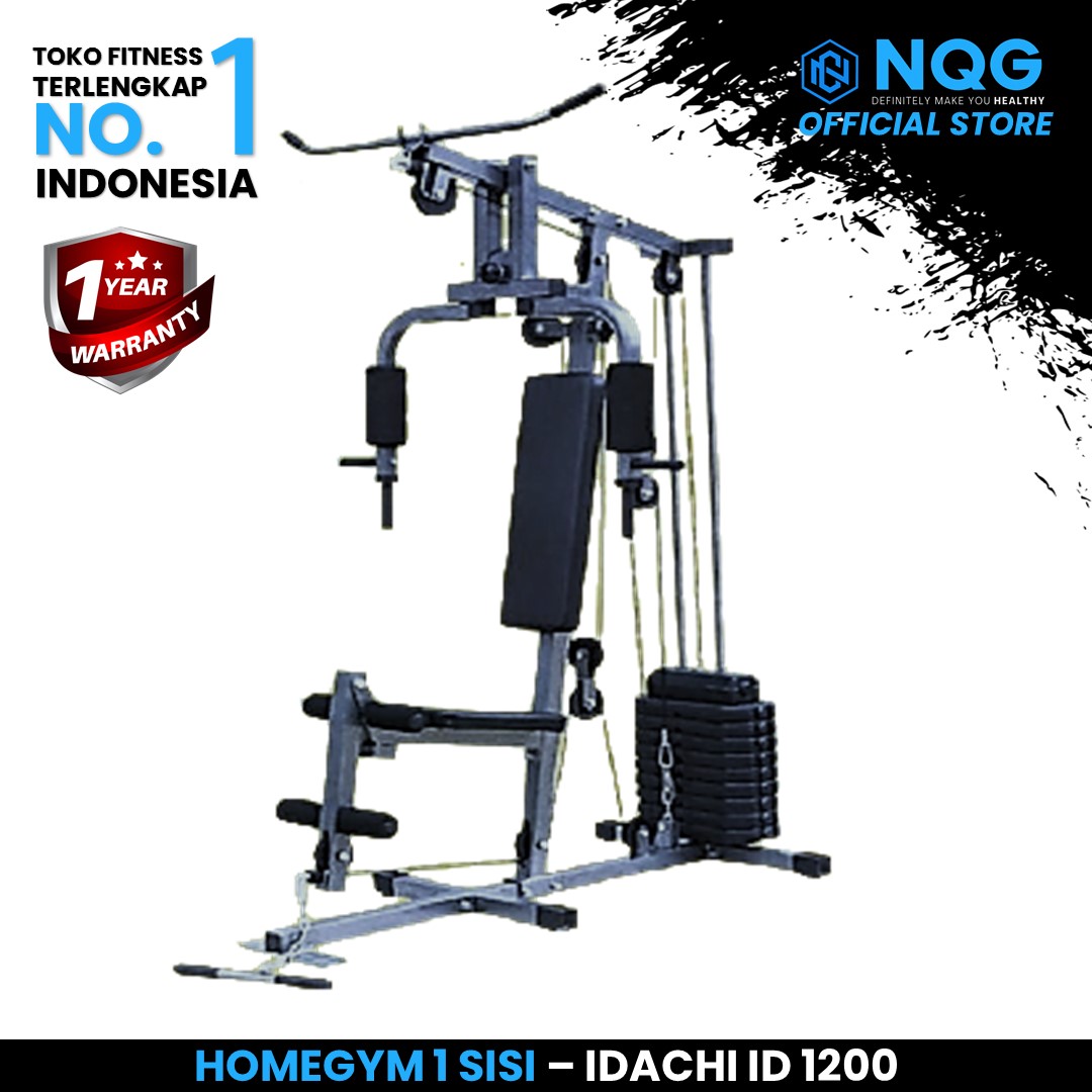 NQG - New Alat Olahraga Fitness Sport Gym Alat Fitness Homegym 1sisi IDACHI ID-1200 - Image 2