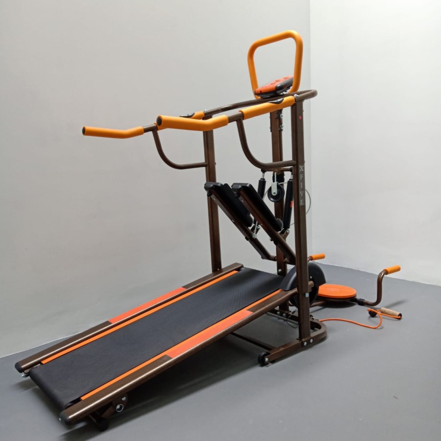 FC - New Alat Olahraga Gym Fitness Walking Pad Treadmill Manual 5 Fungsi FC 8002 - Image 3