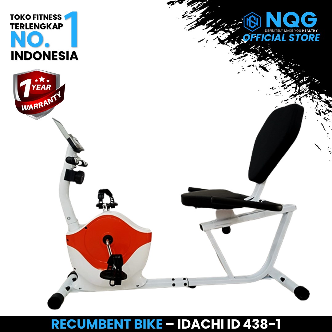 NQG - New Alat Olahraga Fitness Sport Gym Alat Fitness Alat Fitness Recumbent Bike ID 438-1 - Image 2