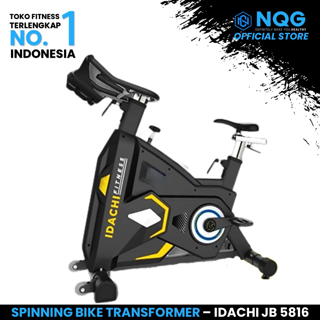 NQG - New Alat Olahraga Fitness Sport Gym Alat Fitness Spining Bike Transformer IDACHI JB 5816 - Image 2