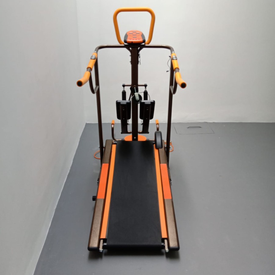 FC - New Alat Olahraga Gym Fitness Walking Pad Treadmill Manual 5 Fungsi FC 8002 - Image 4