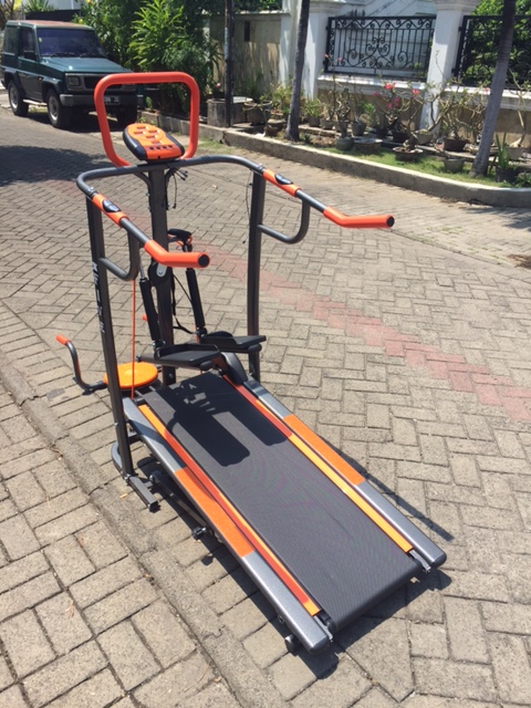 FC - New Alat Olahraga Gym Fitness Walking Pad Treadmill Manual 5 Fungsi FC 8002 - Image 5