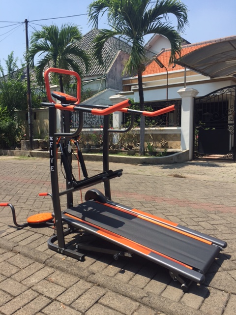 FC - New Alat Olahraga Gym Fitness Walking Pad Treadmill Manual 5 Fungsi FC 8002 - Image 6