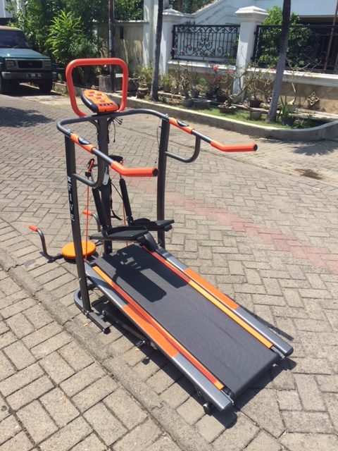 FC - New Alat Olahraga Gym Fitness Walking Pad Treadmill Manual 5 Fungsi FC 8002 - Image 7