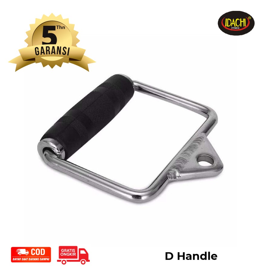 NQG - New Alat Olahraga Fitness Sport Gym Alat Fitness Gym Fitness Accessories D Handle Bar Single Arm ID-5 - Image 3
