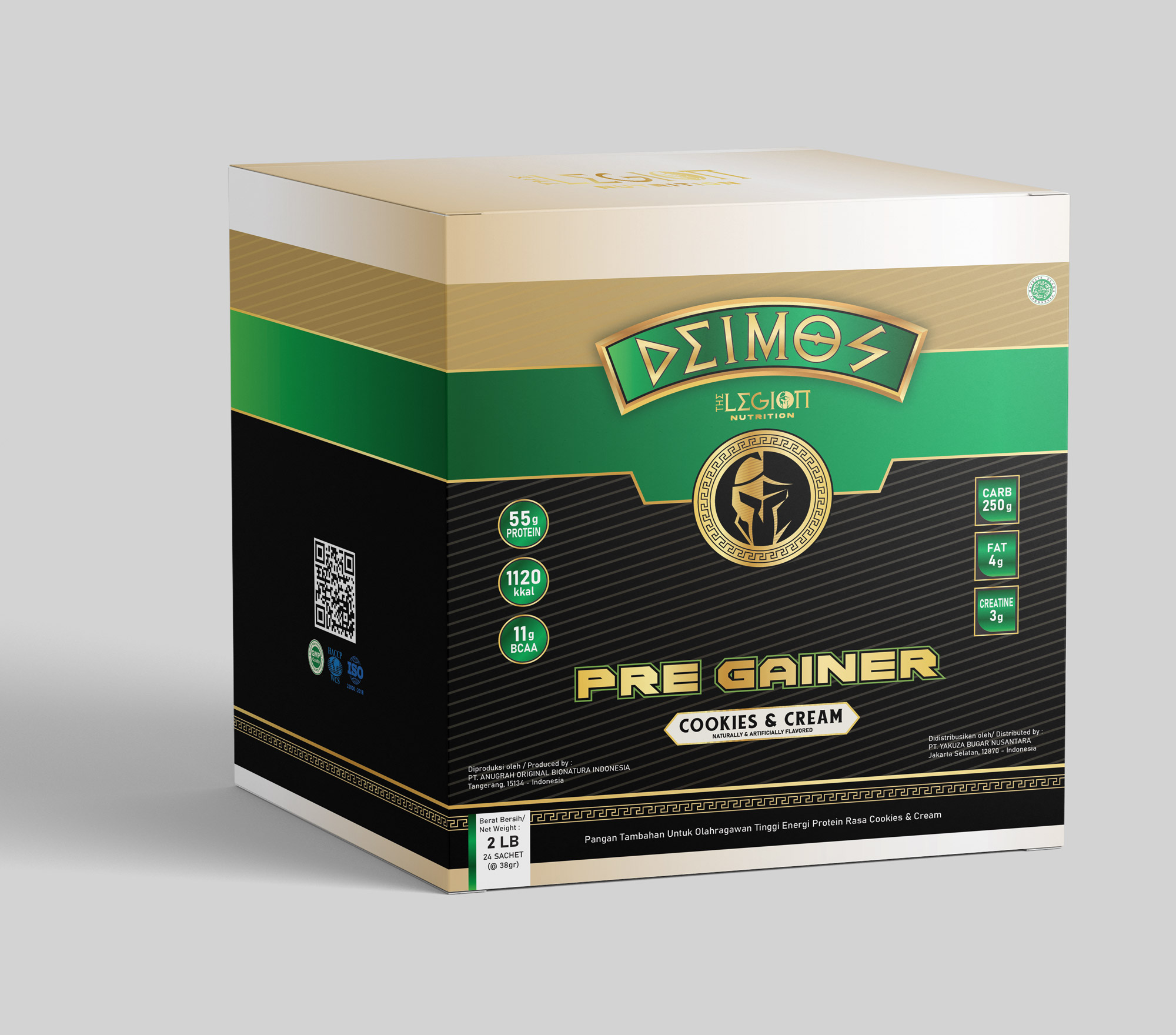 NQG - New Suplemen Nutrisi Olahraga Fitness Sport Gym Deimos Pre Gainer The Legion Nutrition - Image 4