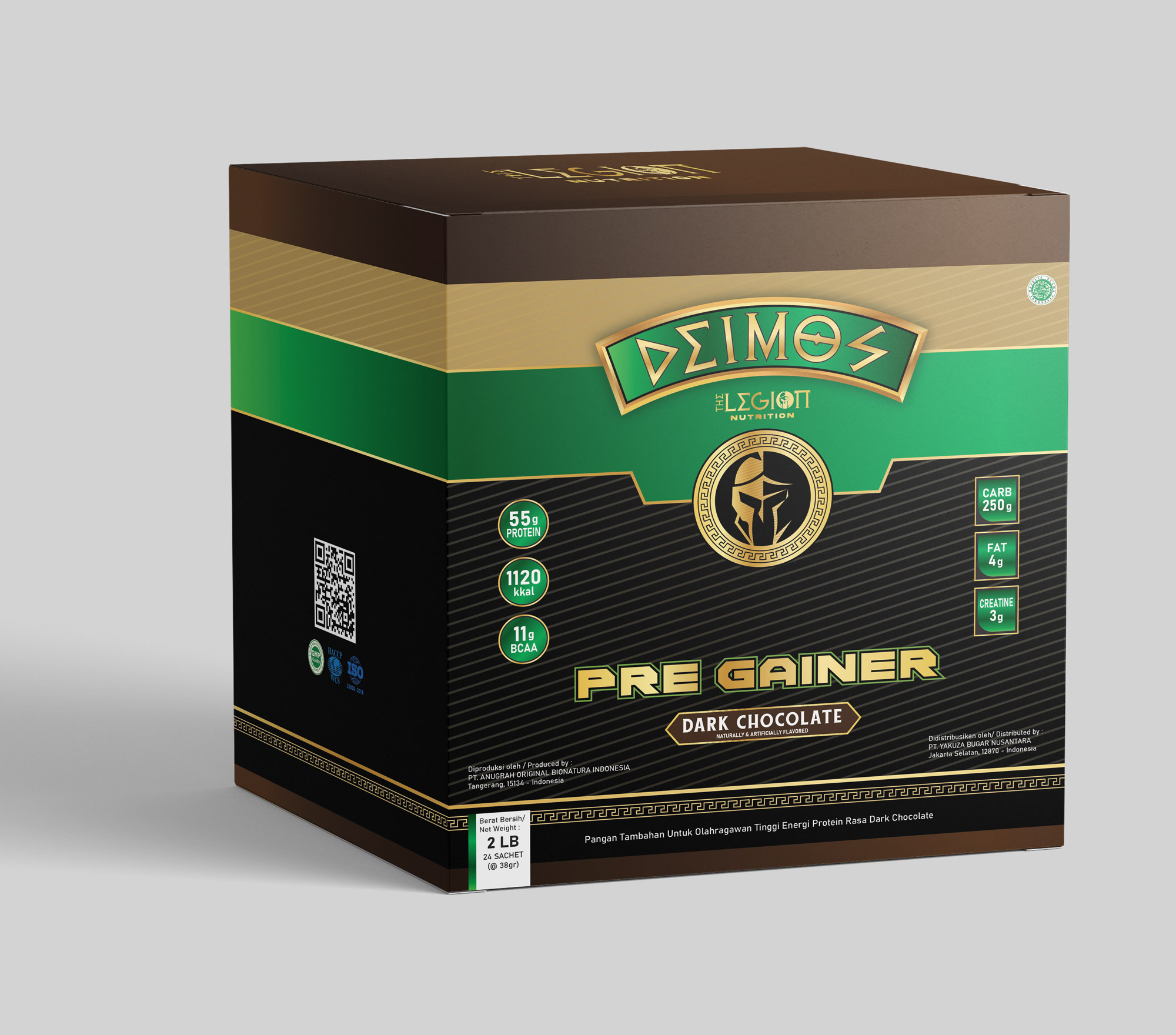 NQG - New Suplemen Nutrisi Olahraga Fitness Sport Gym Deimos Pre Gainer The Legion Nutrition - Image 5