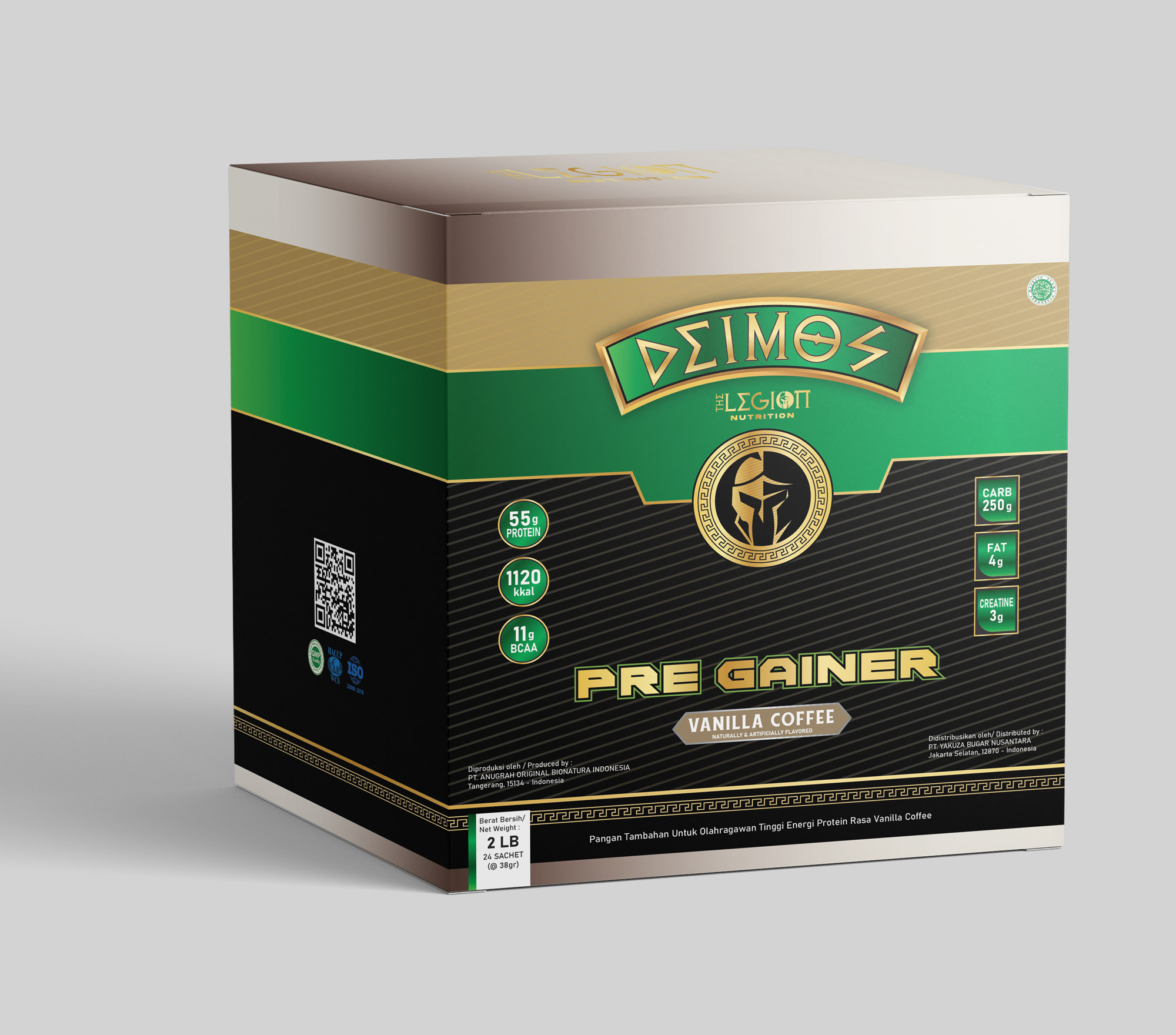 NQG - New Suplemen Nutrisi Olahraga Fitness Sport Gym Deimos Pre Gainer The Legion Nutrition - Image 6